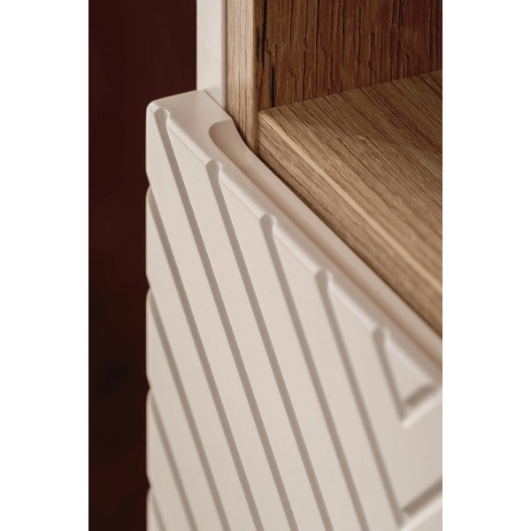 Szafka pod umywalkę 60cm 2 szuflady Kaszmirowy Mat VIVA CASHMERE 82-60-2S, Comad